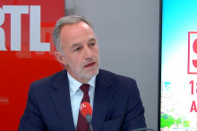 Emmanuel Grégoire, invité sur RTL le 14 octobre 2025.