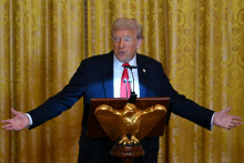 Donald Trump le 15 octobre 2025