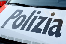 Voiture de la police italienne (image d'illustration)