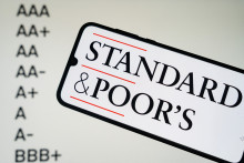 Illustration de l'agence de notation financière S&P.