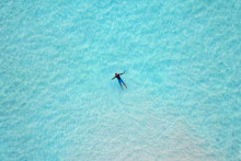Des eaux turquoise (illustration)