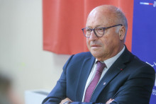 Gilbert Bouchet, sénateur de la Drôme et président du parti Les Républicains de la Drôme, le 23 octobre 2021.