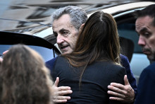 Nicolas Sarkozy et Carla Bruni le 21 octobre 2025