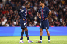 Ousmane Dembélé et Bradley Barcola