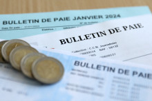 Un bulletin de paie (illustration)