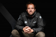 Le skipper britannique Sam Goodchild, l'un des favoris de la Transat Café L'Or.