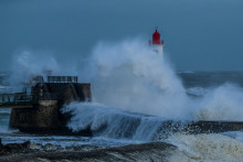 Les Sables-d'Olonne, en Vendée, où la tempête Benjamin pourrait frapper du 22 au 23 octobre 2025.