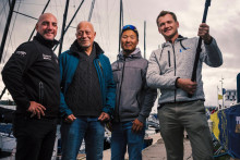 Damien Seguin, Joël Paris, Gauthier Bril et Pierre-Louis Attwell