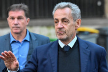 Nicolas Sarkozy avant son incarcération.