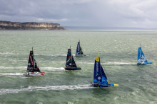 Les Ocean Fifty au départ du Havre
