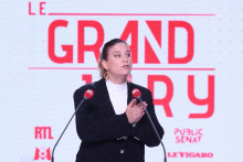 Mathilde Panot, le 26 octobre 2025, dans Le Grand Jury