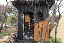 Un camping partiellement détruit dans l'Aude