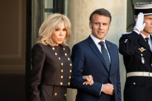 Brigitte et Emmanuel Macron, le 31 mars 2025