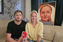 Thibault et Delphine Saviet, le frère et la mère de Lola.