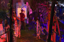 La "Maison de l'horreur" située à Courcelles-lès-Lens, dans le Pas-de-Calais