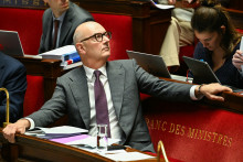 Roland Lescure, le ministre de l'Economie, à l'Assemblée nationale