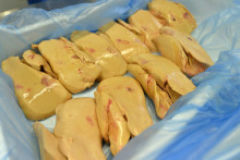 Des blocs de foie gras (Illustration)