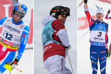 Clément Noël, Perrine Laffont et Éric Perrot représenteront la France aux JO d'hiver de Milan-Cortina 2026.