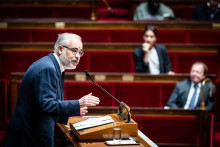 Guillaume Bigot, député RN, en plein débat sur la dénonciation de l'accord entre la France et l'Algérie