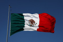 Le drapeau mexicain à Mexico City, le 27 octobre 2025.