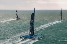 Les Ultim au départ du havre 