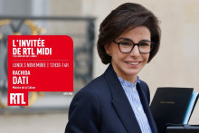 Rachida Dati sera l'invitée de RTL Midi, le lundi 3 novembre 2025