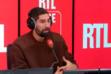 Nikola Karabatic, dans le studio de RTL, le 3 novembre 2025