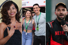 Influenceurs français ( Léna Situations, Juju Fitcats et Tibo InShape, Squeezie)