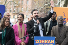 Zohran Mamdani, le 1er novembre 2025, à New York