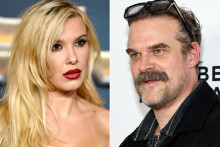 Millie Bobby Brown et David Harbour en 2025