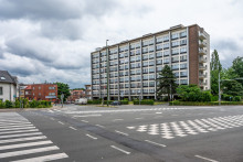 La cité de Peterbos à Anderlecht (Belgique), dans la banlieue de Bruxelles.