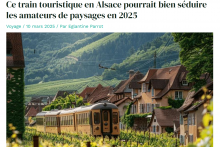 De faux reportages touristiques se multiplient sur internet, comme ici sur l'Alsace.