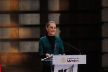 Claudia Sheinbaum, présidente du Mexique, le 4 novembre 2025