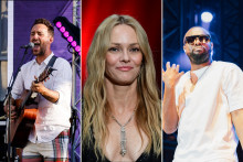 Charlie Winston, Vanessa Paradis et Gims.