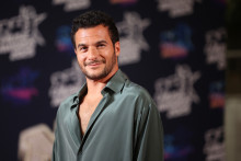 Le chanteur Amir, le 31 octobre 2025