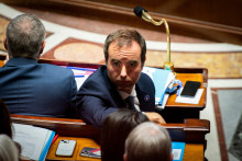 Sébastien Lecornu à l'Assemblée nationale, le 4 octobre 2025