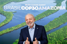 Le président du Brésil, Lula, le 6 novembre 2025