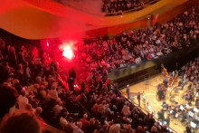 Le concert d'un orchestre israélien perturbé par des militants à la Philharmonie de Paris le jeudi 6 novembre 2025