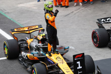 Lando Norris vainqueur au Brésil