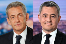 Nicolas Sarkozy et Gérald Darmanin