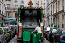 Des éboueurs (illustration)