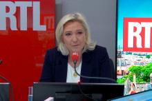 Marine Le Pen, le 12 novembre 2025, sur RTL