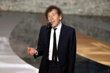 Alain Souchon lors de la cérémonie des César à l'Olympia, à Paris, le 12 mars 2021.