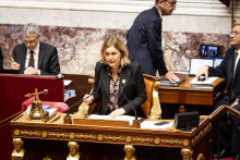 La présidente de l'Assemblée nationale, Yaël Braun-Pivet, le 12 novembre 2025