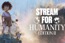 L'un des visuels officiels du "Stream for Humanity 2", organisé du 14 au 16 novembre 2025.