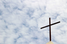 Une croix religieuse. (Illustration)