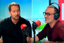 Thomas Pesquet et Augustin Trapenard