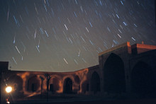 Pluie d'étoiles filantes en Iran en 1999