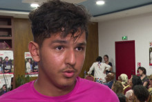 Mehdi Kessaci, frère du militant écologiste Amine Kessaci, photographié le 7 juillet 2024.