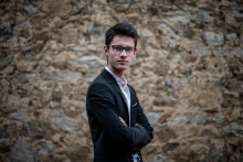 Hugo Biolley, maire de Vinzieux, photographié le 11 juin 2020.